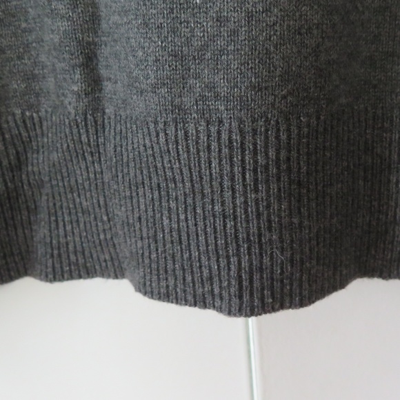 Kate Spade Winking Face Heather Grey Pullover Sweater, XL - Picture 7 of 11